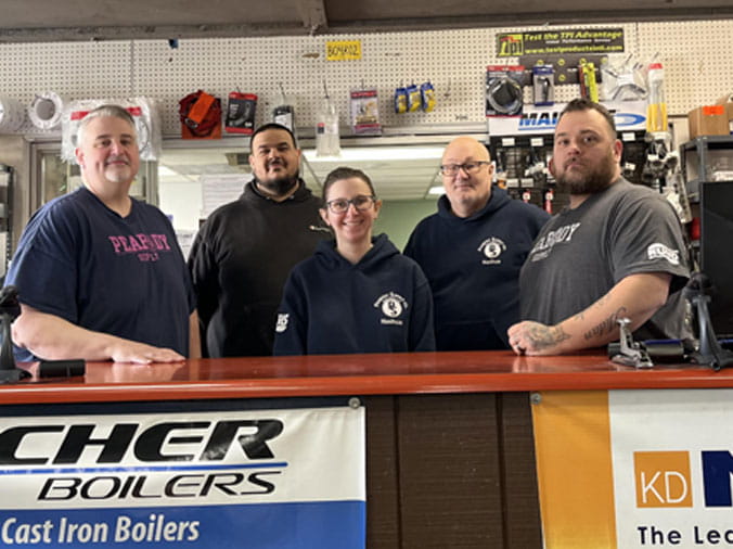 Peabody Supply Nashua Team